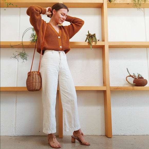 Faithfull the Brand Vida Wicker Bag NWT - Picture 3 of 16